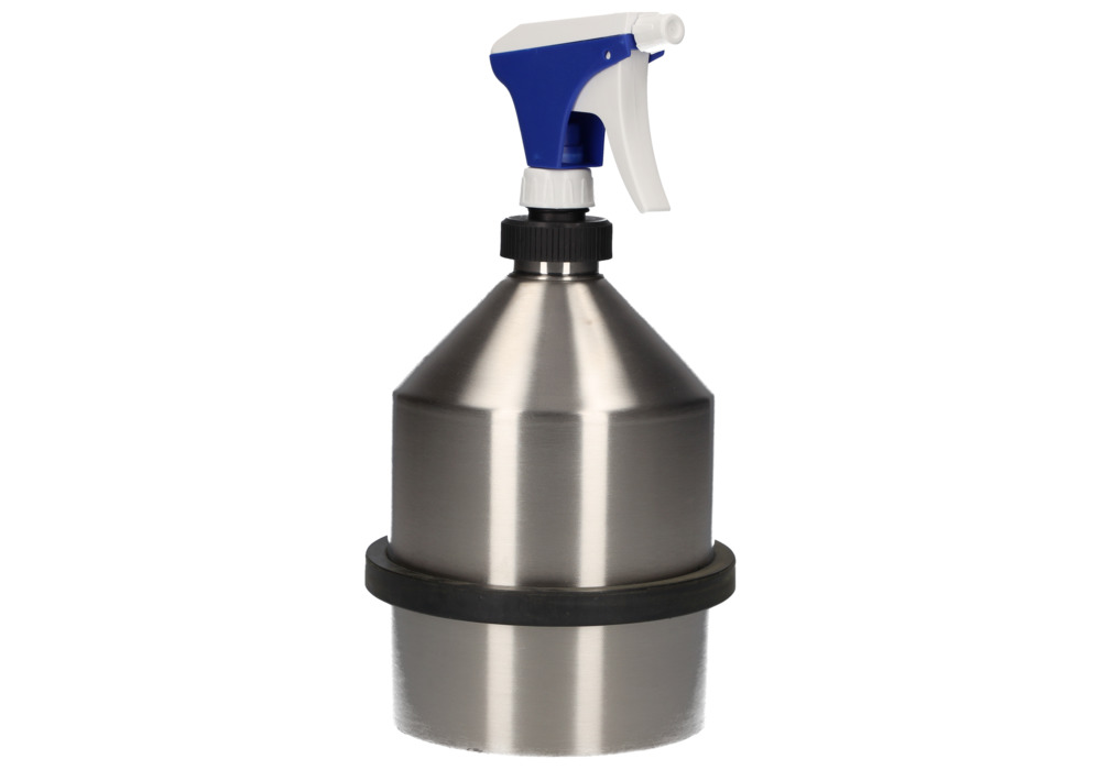 Spraykanna av rostfritt stål 2 l med gänga G1 1/4" ISO EN 228-1 - 2