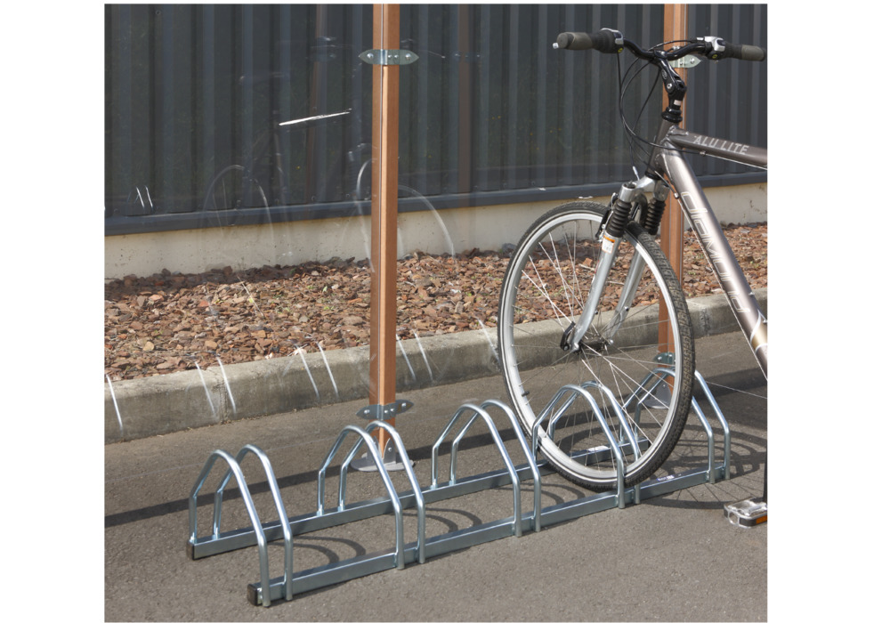 Fahrradständer für 5 Fahrräder, Breite 1330 mm - 3