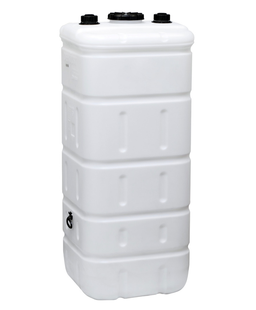 Dvojplášťová plastová nádrž, 1000 litrov, ukazovateľ hladiny, odvetranie, otvor na ruku 240 mm - 1