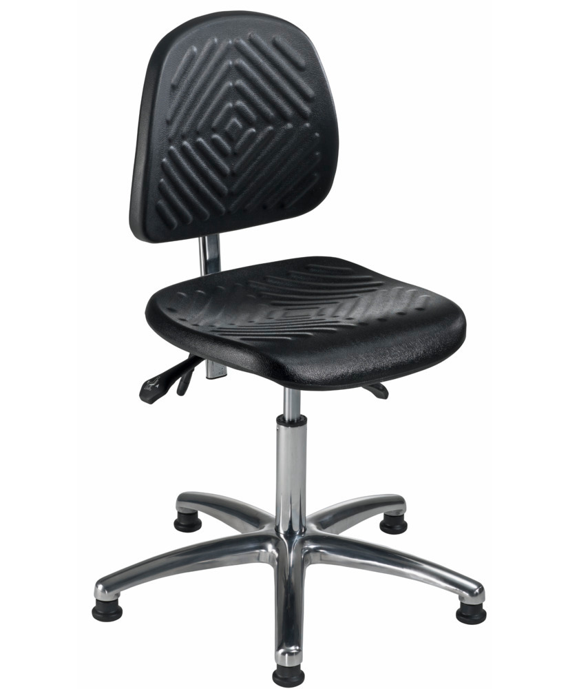 Pracovná stolička Mey Chair Workster Basic, otočná, elektrostaticky vodivá, výška sedadla do 600 mm - 1