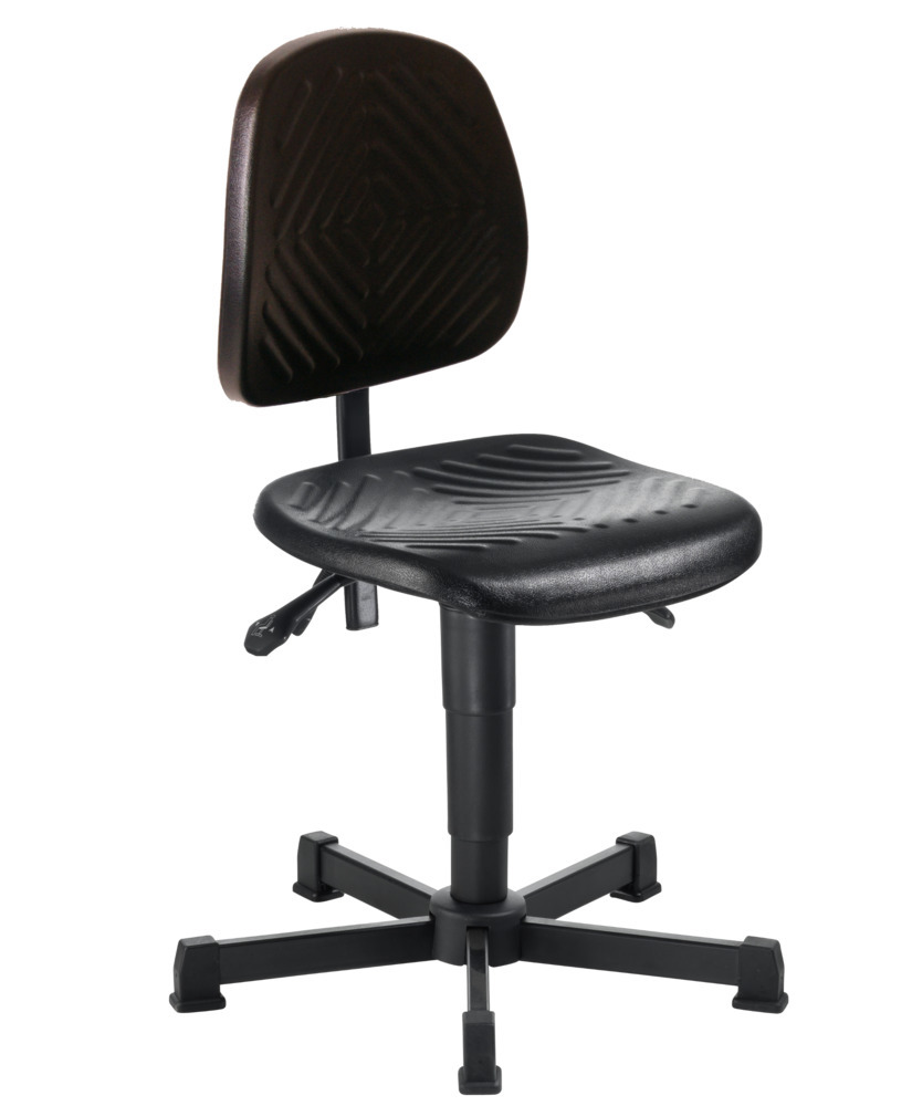 Mey Chair industriële draaistoel Workster Basic, zithoogte tot 580 mm, met hoge rugleuning - 1