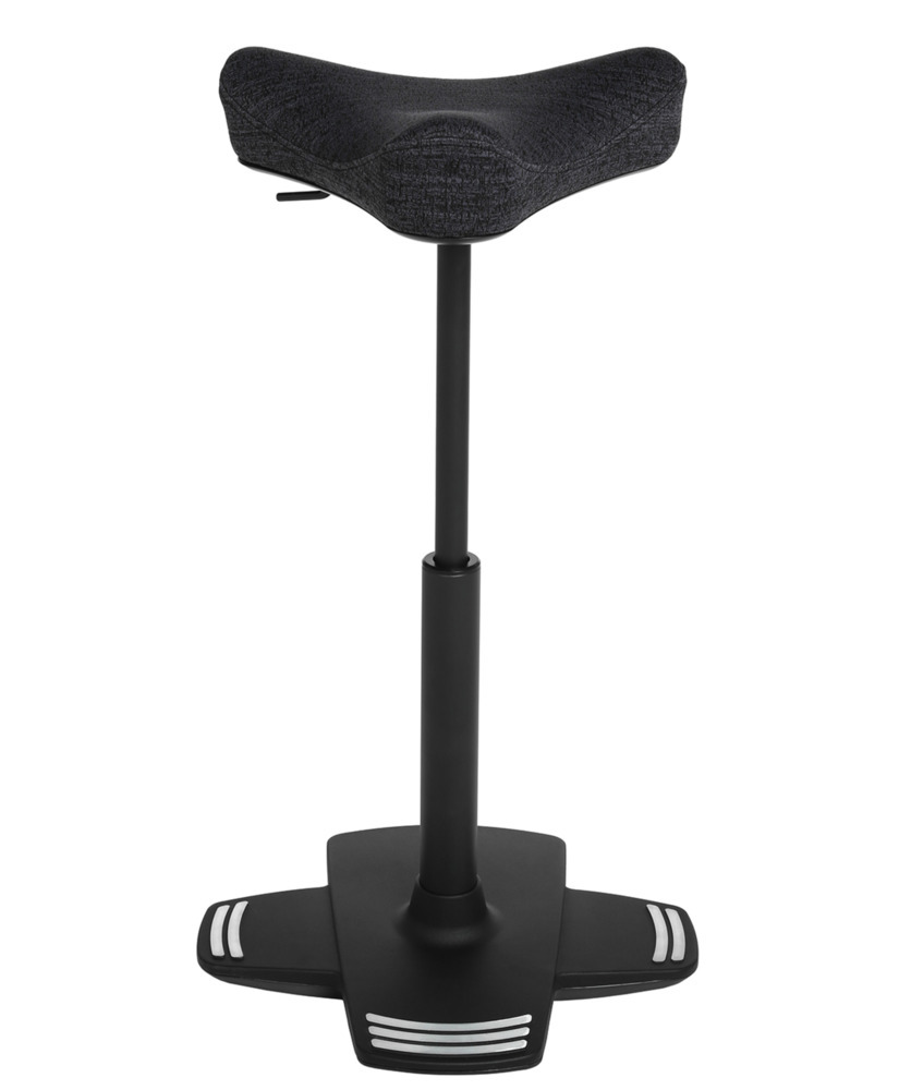 TopStar Stehhilfe Sitness High, ergonomischer Sattelsitz, schwarz - 1