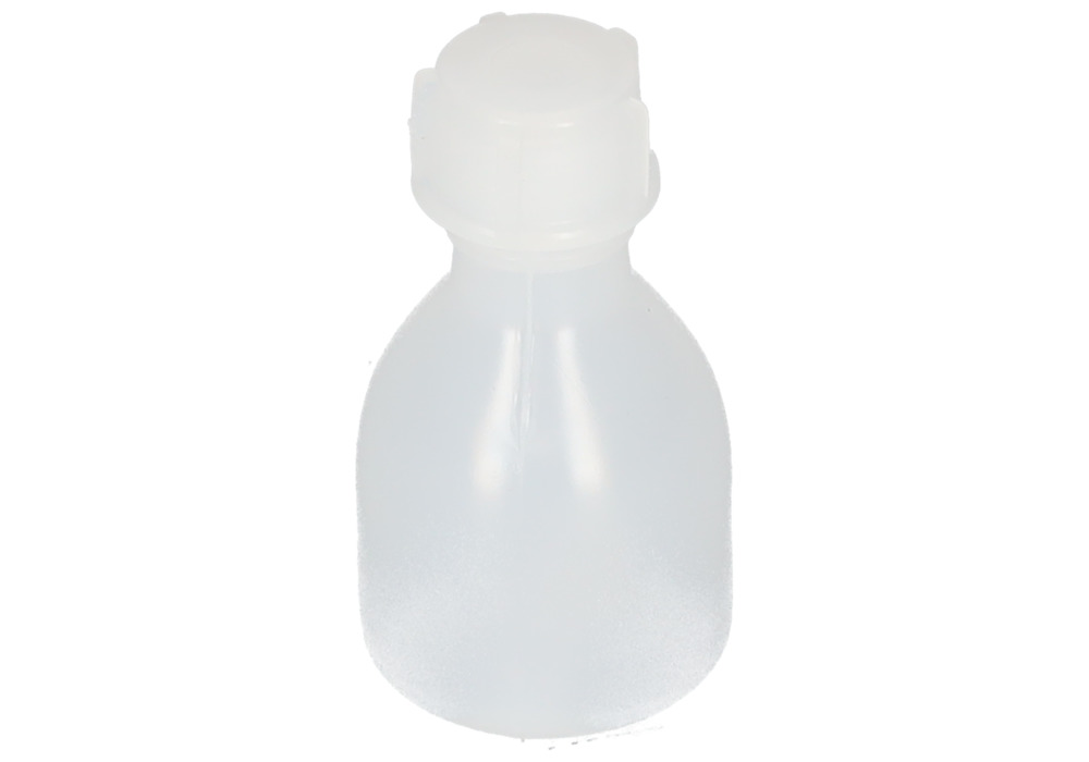 Bio lahve s úzkým hrdlem z ekologického PE, se šroubovacím uzávěrem, 20 ml, 24 ks - 1