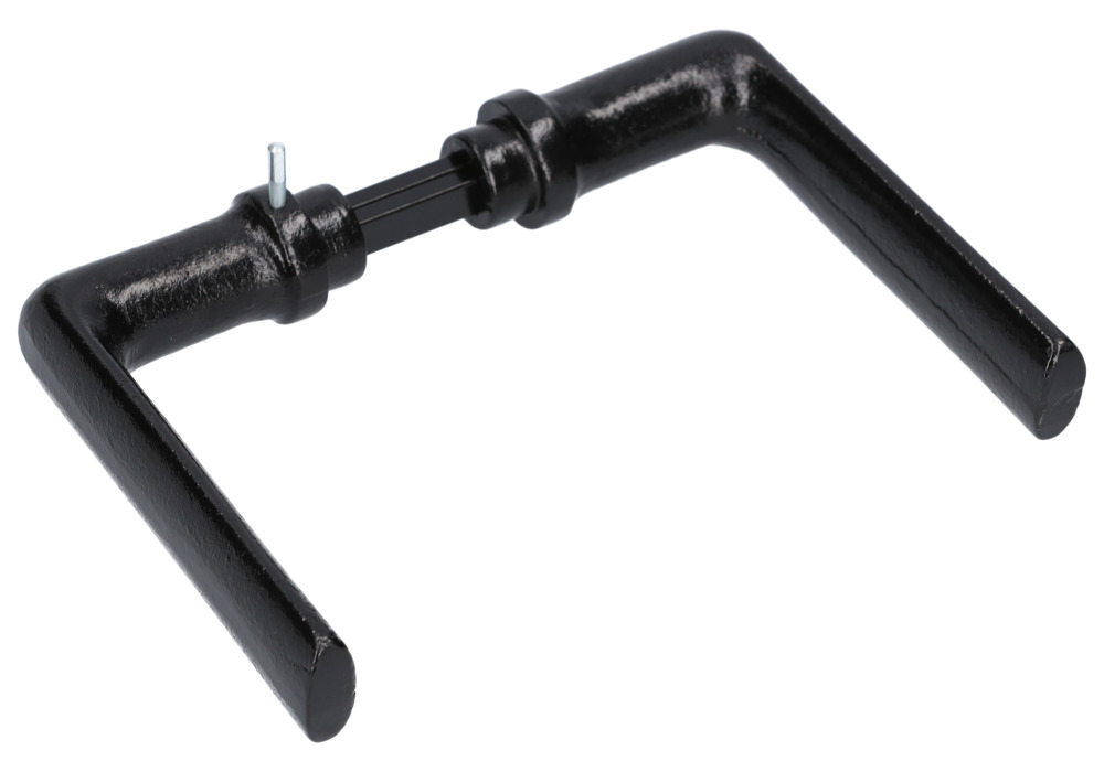 Garniture Poignée De Porte Intérieure Pour BMW Série 5 G30 G31 G38 - Design Fibre De Carbone Noir - ABS - Kit 2 Pièces