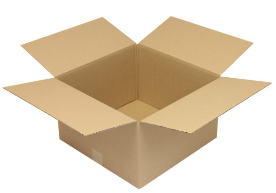 Krabica z vlnitej lepenky (1-vrstvová), vnútorné rozmery 400 x 400 x 240 mm, kvalita 1.20B - 1