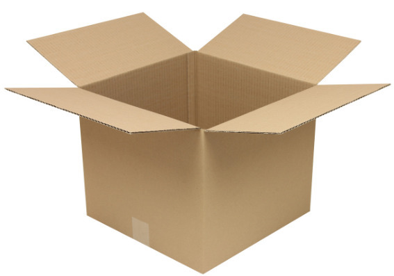 Boîte en carton pliant ondulé à 1 cannelure, dimensions intérieures 350x350x300 mm, qualité 1 .20C - 1