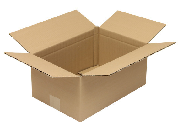 Boîte en carton pliant ondulé à 1 cannelure, intérieur 350 x 230 x 160 mm, format C4, qualité 1.20C - 1
