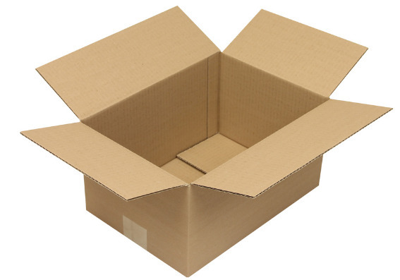 Krabica z vlnitej lepenky (1-vrstvová), vnútorné rozmery 305x215x160mm, formát A4, kvalita 1.20B - 1