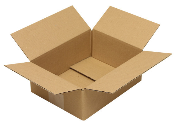 Skládací krabice z vlnité lepenky, 1vrstvá, vnitřní rozměry 230 x 170 x 80 mm, kvalita 1.20B - 1