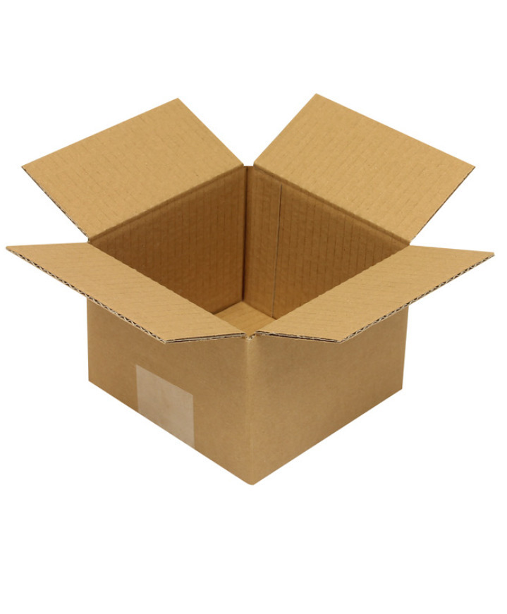 Skládací krabice z vlnité lepenky, 1vrstvá, vnitřní rozměry 140 x 140 x 100 mm, kvalita 1.20B - 1