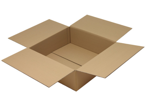 Skládací krabice z vlnité lepenky, 2vrstvá, vnitřní rozměry 592 x 592 x 200 mm, kvalita 2.30BC - 1