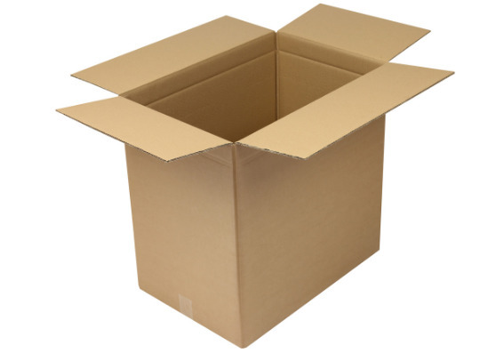 Boîte en carton pliant ondulé à 2 cannelures, dimensions intérieures 590x390x565mm, qualité 2. 30BC - 1