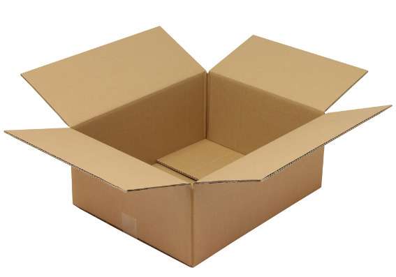 Boîte en carton pliant ondulé à 2 cannelures, dimensions intérieures 500x400x200mm, qualité 2. 30BC - 1
