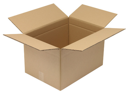 Boîte en carton pliant ondulé à 2 cannelures, intérieur 500x370x310 mm, format B3, qualité 2. 30BC - 1