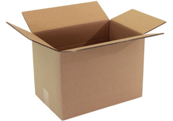 Boîte en carton pliant ondulé à 2 cannelures, dimensions intérieures 410x270x290mm, qualité 2. 30BC - 1
