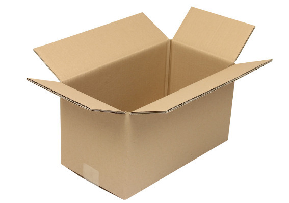 Boîte en carton pliant ondulé à 2 cannelures, dimensions intérieures 380x200x200mm, qualité 2. 20BC - 1
