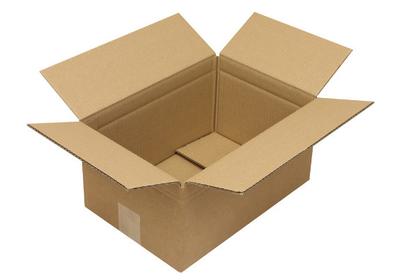 Boîte en carton pliant ondulé à 2 cannelures, intérieur 325x220x160 mm, format A4, qualité 2. 20EB - 1