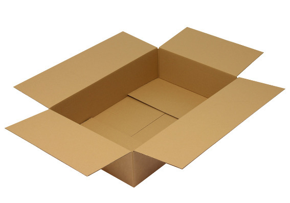 Skládací krabice z vlnité lepenky, 1vrstvá, vnitřní rozměry 700 x 450 x 160 mm, kvalita 1.20B - 1