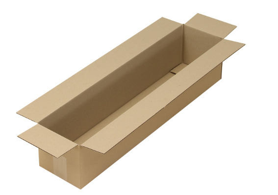 Corrugated cardboard folding box, single wall, internal dimensions 700 x 150 x 150 mm, quality 1.30B - 1