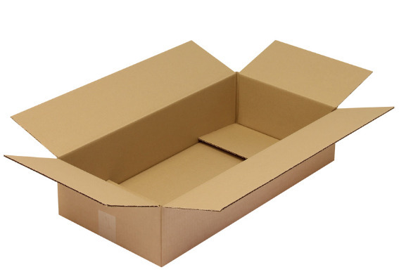 Boîte en carton pliant ondulé à 1 cannelure, dimensions intérieures 590x290x130 mm, qualité 1 .30C - 1