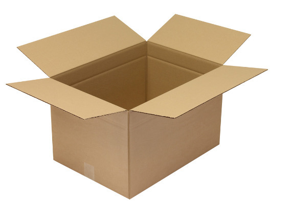Skládací krabice z vlnité lepenky, 1vrstvá, vnitřní rozměry 500 x 370 x 310 mm, kvalita 1.30C - 1