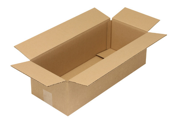 Boîte en carton pliant ondulé à 1 cannelure, dimensions intérieures 500 x 200 x 150mm, qualité 1.30C - 1