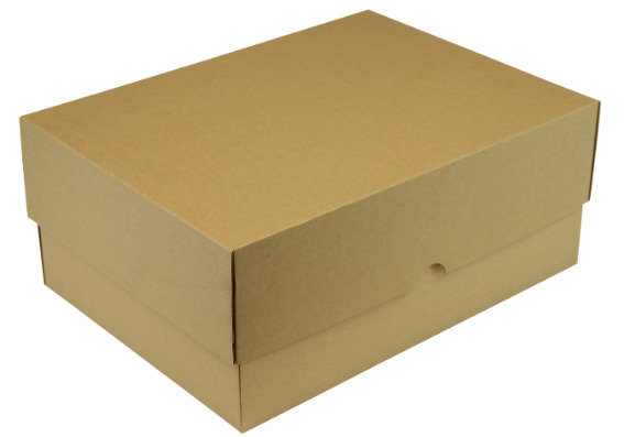 Krabica z kartónu s nasadzovacím vekom, 435 x 315 x 110 mm, formát A3, kvalita 1.20E - 3