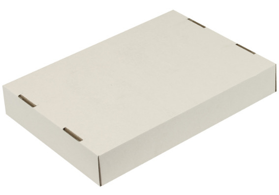 Stülpdeckelkarton, 302 x 215 x 45 mm, Format A4, Qualität 1.20E - 4