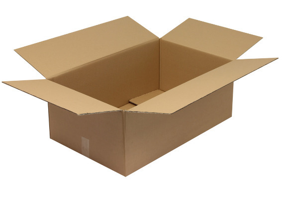 Skládací krabice z vlnité lepenky, 2vrstvá, vnitřní rozměry 800 x 500 x 300 mm, kvalita 2.30BC - 1