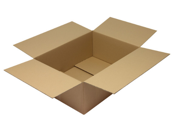 Corrugated cardboard folding box, double wall, int. dimensions 780 x 580 x 300 mm, quality 2.30BC - 1
