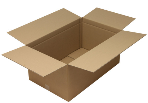 Corrugated cardboard folding box, double wall, int. dimensions 780 x 480 x 360 mm, quality 2.50BC - 1