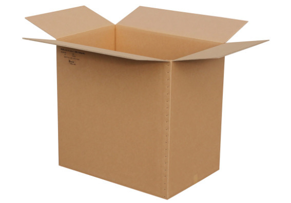 Boîte en carton pliant ondulé, 2 cannelures, dimensions intérieures 1060x725x1020mm, qualité 2. 92CA - 1