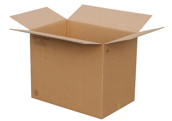 Boîte en carton pliant ondulé à 2 cannelures, dimensions intérieures 1018x688x816mm, qualité 2. 92CA - 1