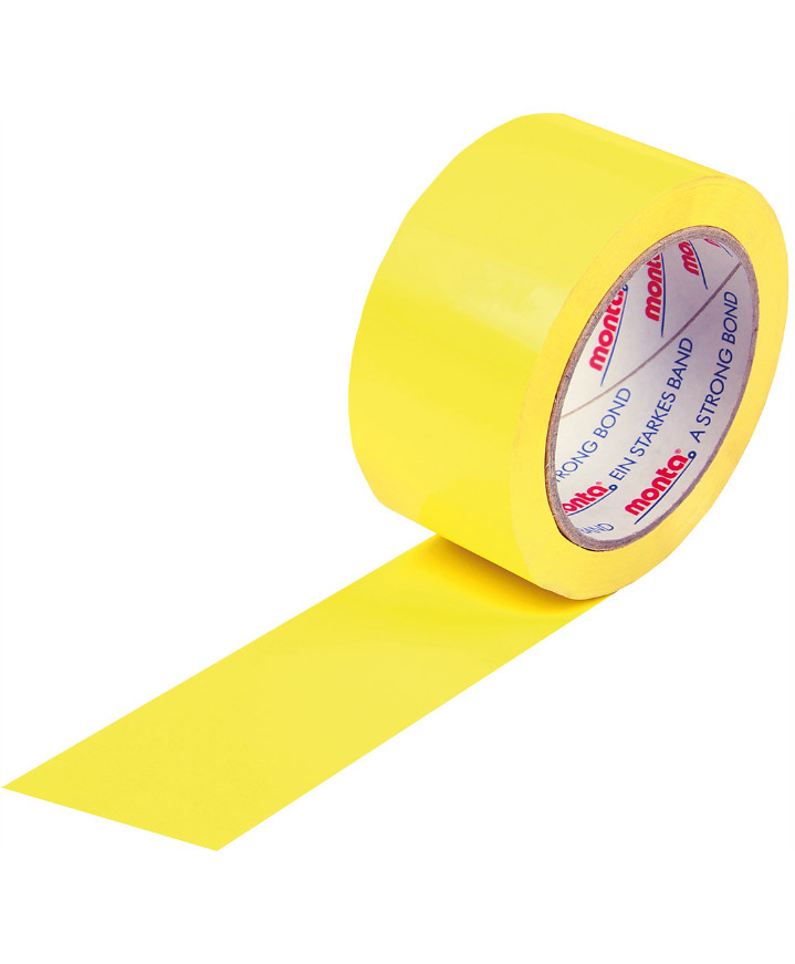 monta PVC adhesive tape 283, white, 50 mm wide x 66 rm, thickness 52µ - 1