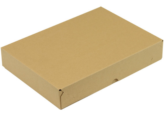 Krabica s nasadzovacím vekom, vlnitá mikrolepenka, vnútorné rozmery 305 x 215 x 50/50 mm, Q. 1.02E - 3