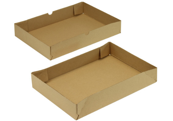 Self-erect box, microcorrugated board, internal dimensions 305 x 215 x 50/50 mm, Q. 1.02E - 2