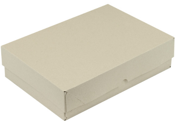 Pudełko z nakładaną pokrywą, tektura lita, wymiary wewn. 305 x 215 x 50/50 mm, format A4 - 4