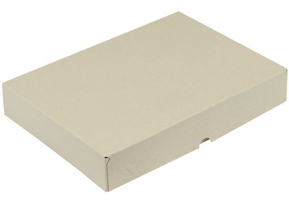 Pudełko z nakładaną pokrywą, tektura lita, wymiary wewn. 305 x 215 x 50/50 mm, format A4 - 3