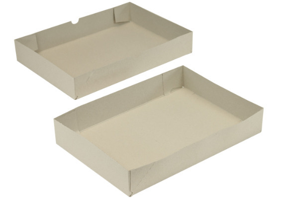 Pudełko z nakładaną pokrywą, tektura lita, wymiary wewn. 305 x 215 x 50/50 mm, format A4 - 2