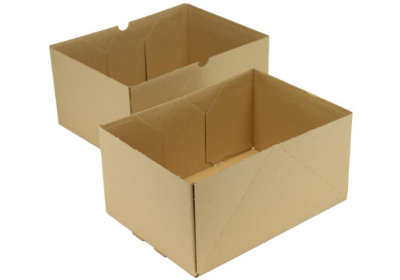 Krabica s nasadzovacím vekom, vlnitá mikrolepenka, vnútorné rozmery 305 x 215 x 150/150 mm, Q. 1.02E - 2