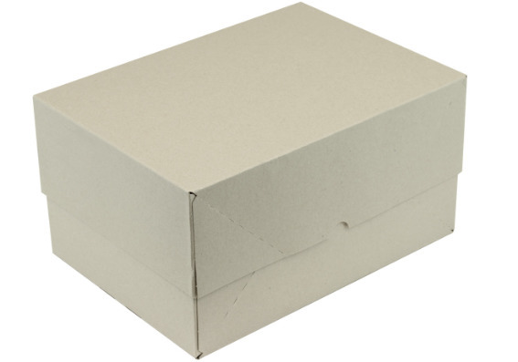 Selef-erect box, solid board, internal dimensions 305 x 215 x 100/100 mm, format A4 - 4