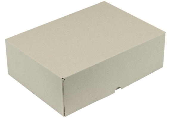 Selef-erect box, solid board, internal dimensions 305 x 215 x 100/100 mm, format A4 - 3