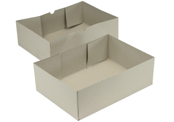 Selef-erect box, solid board, internal dimensions 305 x 215 x 100/100 mm, format A4 - 2