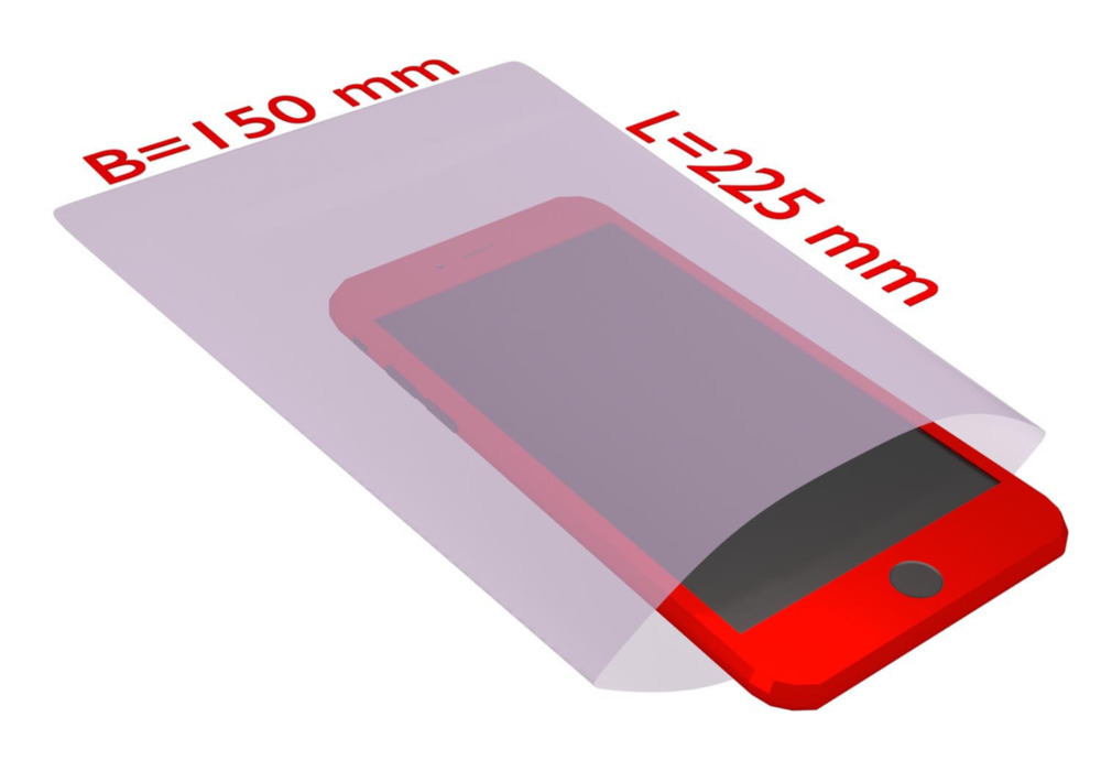 Sachet ESD en plastique, 150 x 225 mm, épaisseur 100µ, pochette antistatique PE - 1