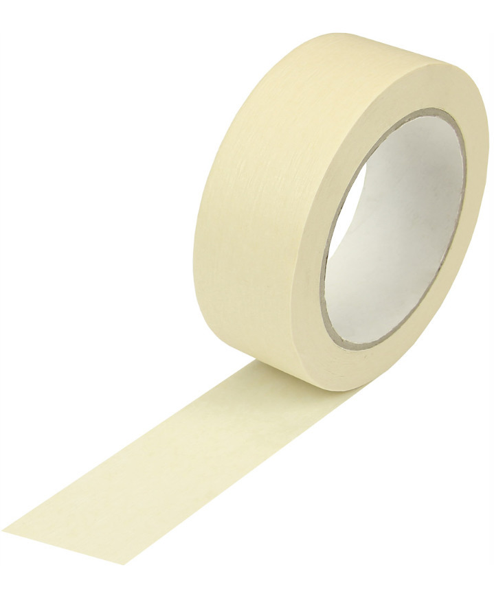 Masking tape, 38 mm wide x 50 rm, thickness 125µ - 1