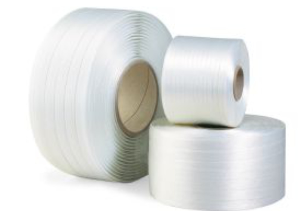 Polyester tape, thread-reinforced, 16 mm wide x 850 rm - 1