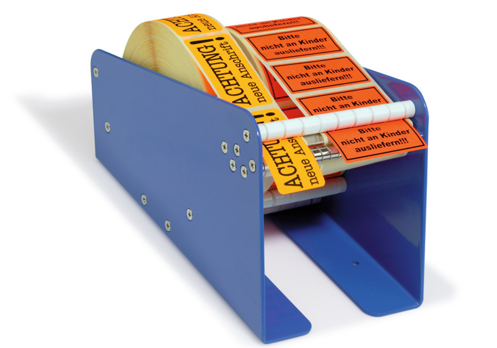 Table label dispenser, usable width up to 112.5 mm - 1