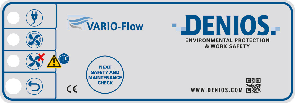 Poste de travail pour produits dangereux VARIO-Flow GAP 125.090.060 - 4