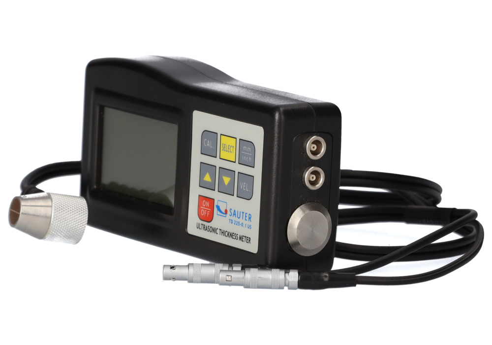 Medidor de espesor de material por ultrasonidos Sauter TD 225-0.1US, cabezal de medición externo - 7