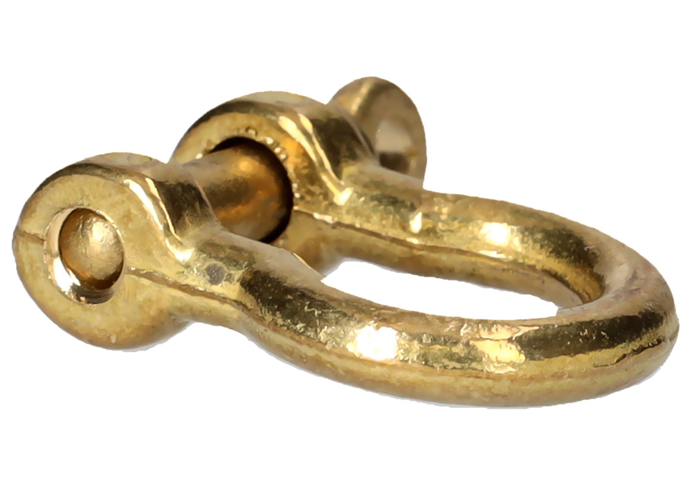 Brass shackle, for dip tank, Ø bar 5, wire 4.5, 8 mm - 5